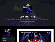 Tablet Screenshot of jackirons.com